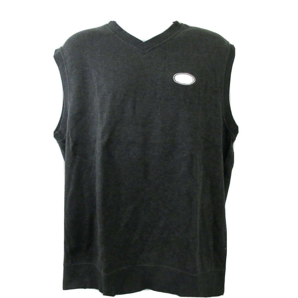 Ahead Authentics Golf Vest Sz XXL Grand Wailea Resort Logo Gray Pima 100% Cotton